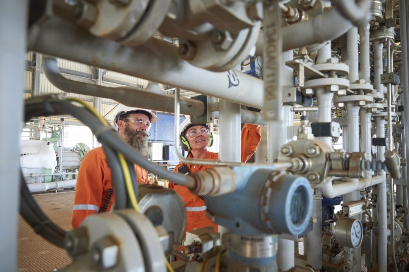 Woodside Energy operations team